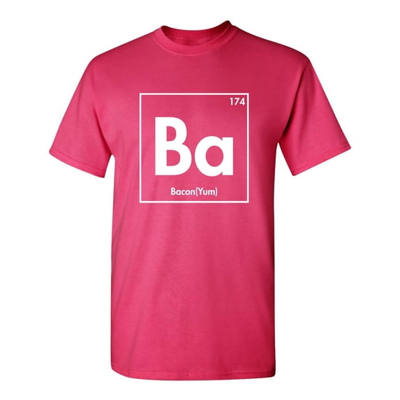 Bacon Yum Element Sarcastic Humor Graphic Novelty Funny Youth T Shirt