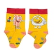 thumbnail image 1 of Bacon and Eggs - The Ultimate Partnership Sock (Left / Right) from the Sock Panda (Adult Small), 1 of 1