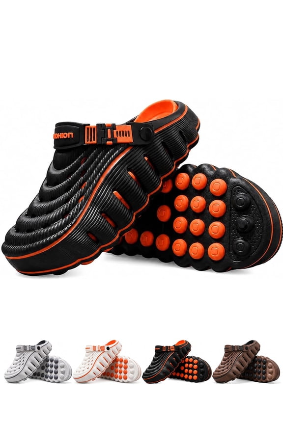 Baconix Cloud Clogs, Lightweight Cushioned Arch Support Slip on EVA Mules Sandals for Men Women