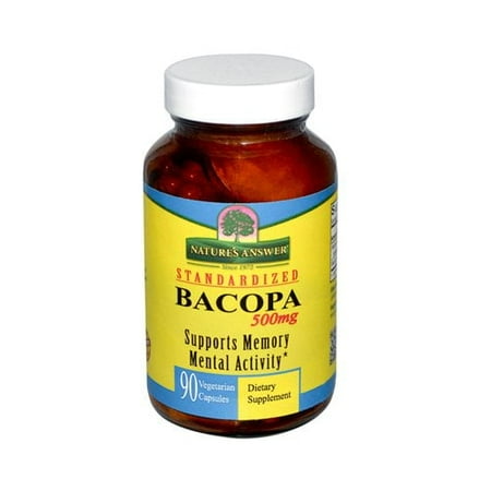 Nature's Answer Bacopa Standardized Capsules, 90 Ct
