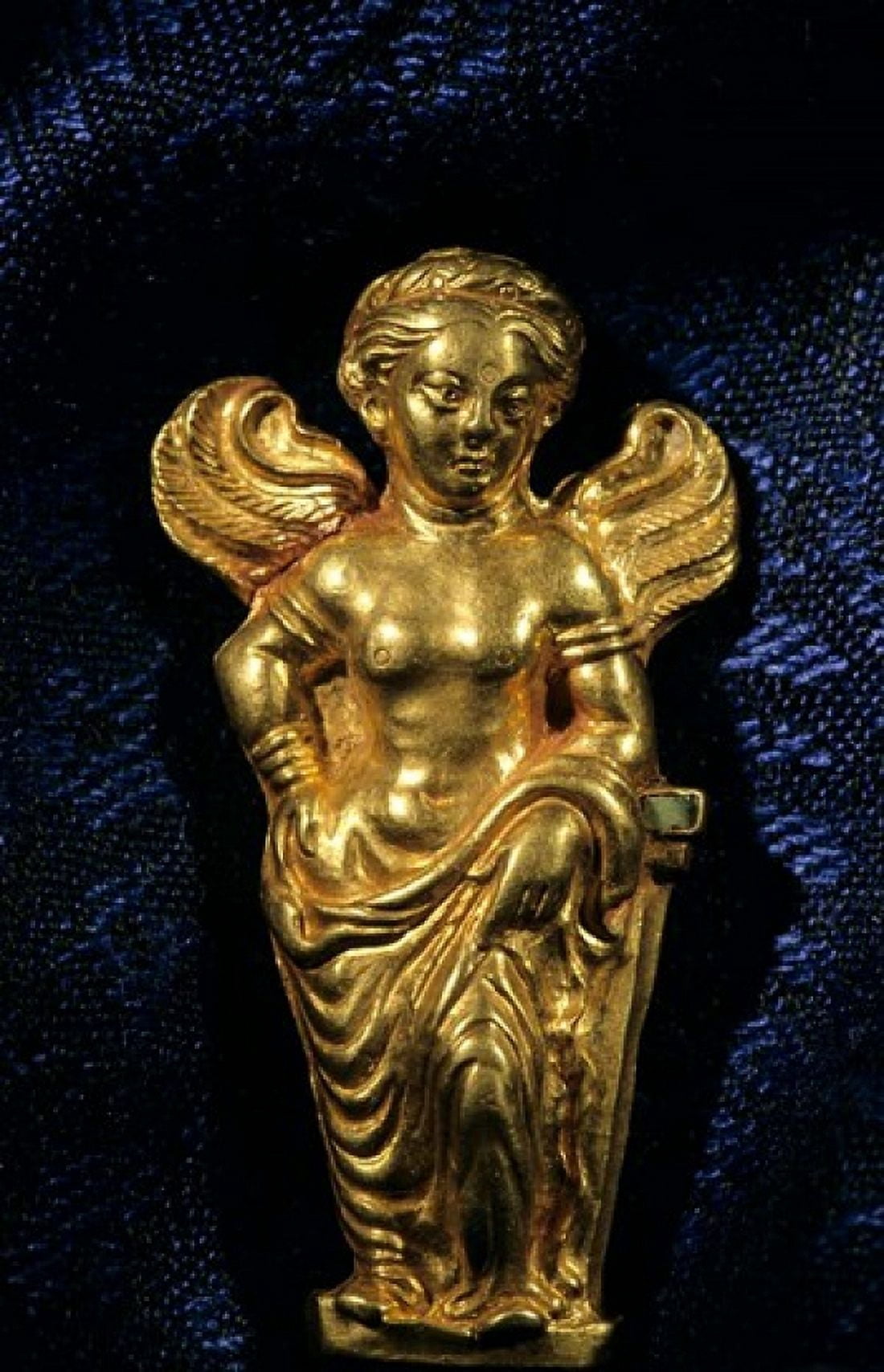 Bactrian Aphrodite Brooch Afghanistan Canvas Art - Kenneth Garrett DanitaDelimont (23 x 36)