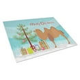 thumbnail image 1 of Bactrian Camel Christmas Glass Cutting Board - Large, 1 of 1