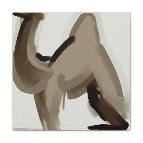 Bactrian Camel Expressionism - Canvas