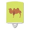 thumbnail image 1 of Bactrian Camel Green Ceramic Night Light, 1 of 2
