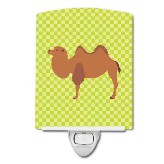 Bactrian Camel Green Ceramic Night Light