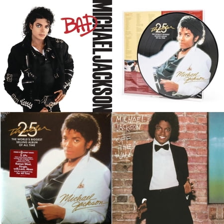 Bad (140G/Gatefold) & Thriller (Picture Disc) & Thriller (25Th Anniversary Edition/2LP/180G/Gatefold) & Off The Wall (140G/Gatefold)