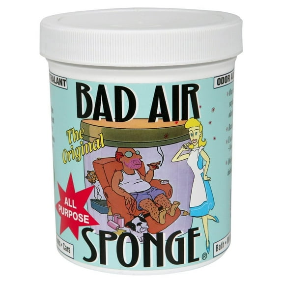 Bad Air Sponge Odor Neutralant Neutralizes and Absorbs Odors 14oz (Pack of 3)