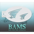 thumbnail image 1 of Bad Ass Bat Wings Mini Stencil BAM1402, 1 of 1