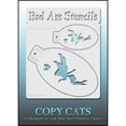 thumbnail image 1 of Bad Ass Copy Cat Stencil -  Fairy 9021, Thin, Flexible, High Grade Mylar, Reusable Face Painting Stencil, Great for Airbrush, Brush, Sponge Application, 1 of 1
