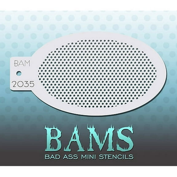 Bad Ass Mini Dots Mini Stencil BAM2035