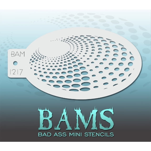 Bad Ass  Mini Stencil BAM1217