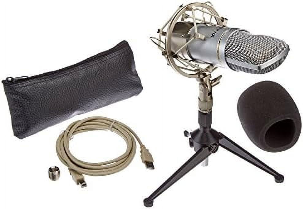 Bad Axx BA-UM600-KIT Studio USB Cardioid Condenser Microphone Kit