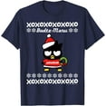 thumbnail image 1 of Bad Badtz Maru Ugly Christmas Holiday DTG Print Unisex T-Shirt,Navy Color,Size M, 1 of 5