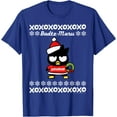 thumbnail image 1 of Bad Badtz Maru Ugly Christmas Holiday DTG Print Unisex T-Shirt,Royal Blue Color,Size M, 1 of 5