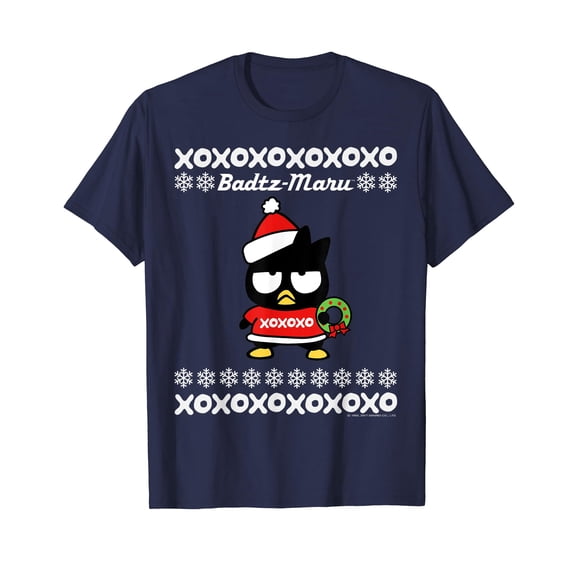 Poor Service Graphics Bad Badtz T-shirt, Maru Christmas - Walmart.com