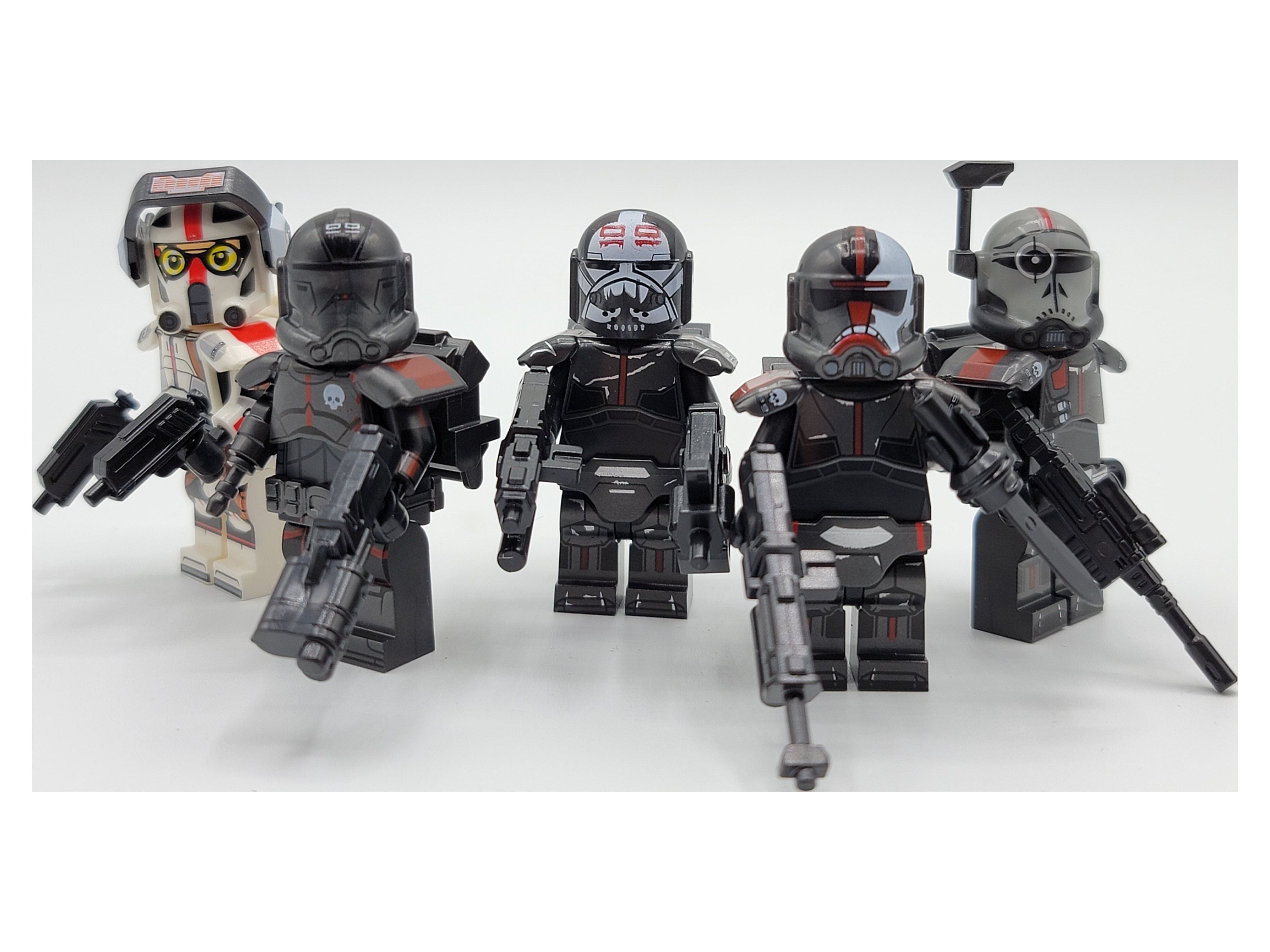 Lego Bad Batch Custom Minifigures Hunter Minifigure Star Wars