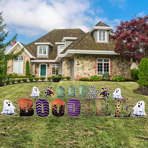 Bad & Booo JEE Halloween Yard Decoration