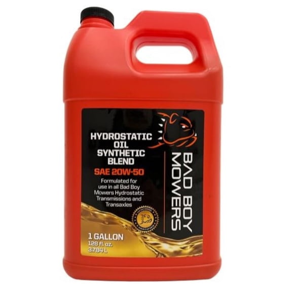 Bad Boy 085-6000-00 1 gal. Bad Boy Synthetic Blend 20W50 Hydrostatic Oil