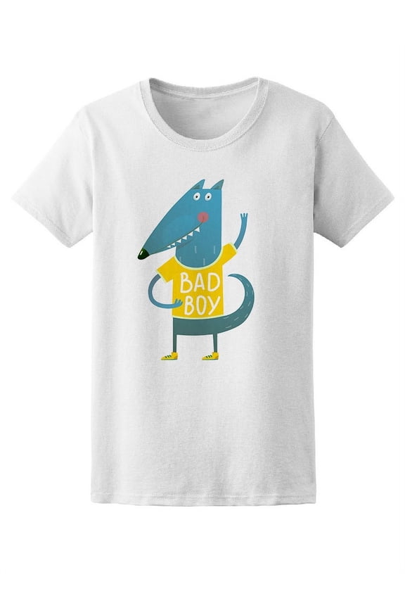Bad Boy Cute And Funny Fox Tee Women's -Image by Shutterstock