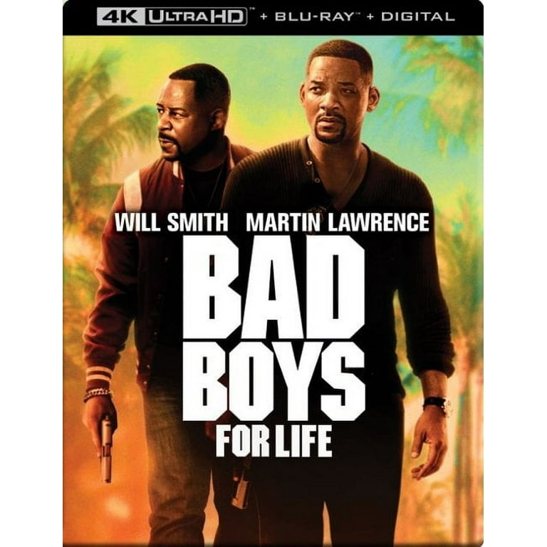 Steelbook Bad Boys For Life New 4K UHD Blu Ray Movies Release Digital Walmart