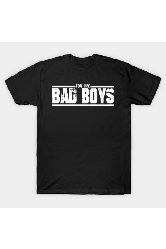 Bad Boys Retro Action Style Typography Urban Streetwear Unisex T-Shirt