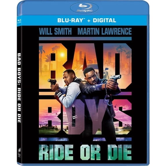 Bad Boys: Ride Or Die (Blu-ray + Digital Copy), Sony Pictures, Action & Adventure