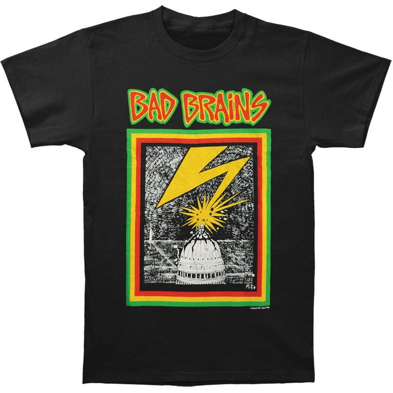 Bad Brains Men's Capitol T-shirt Black
