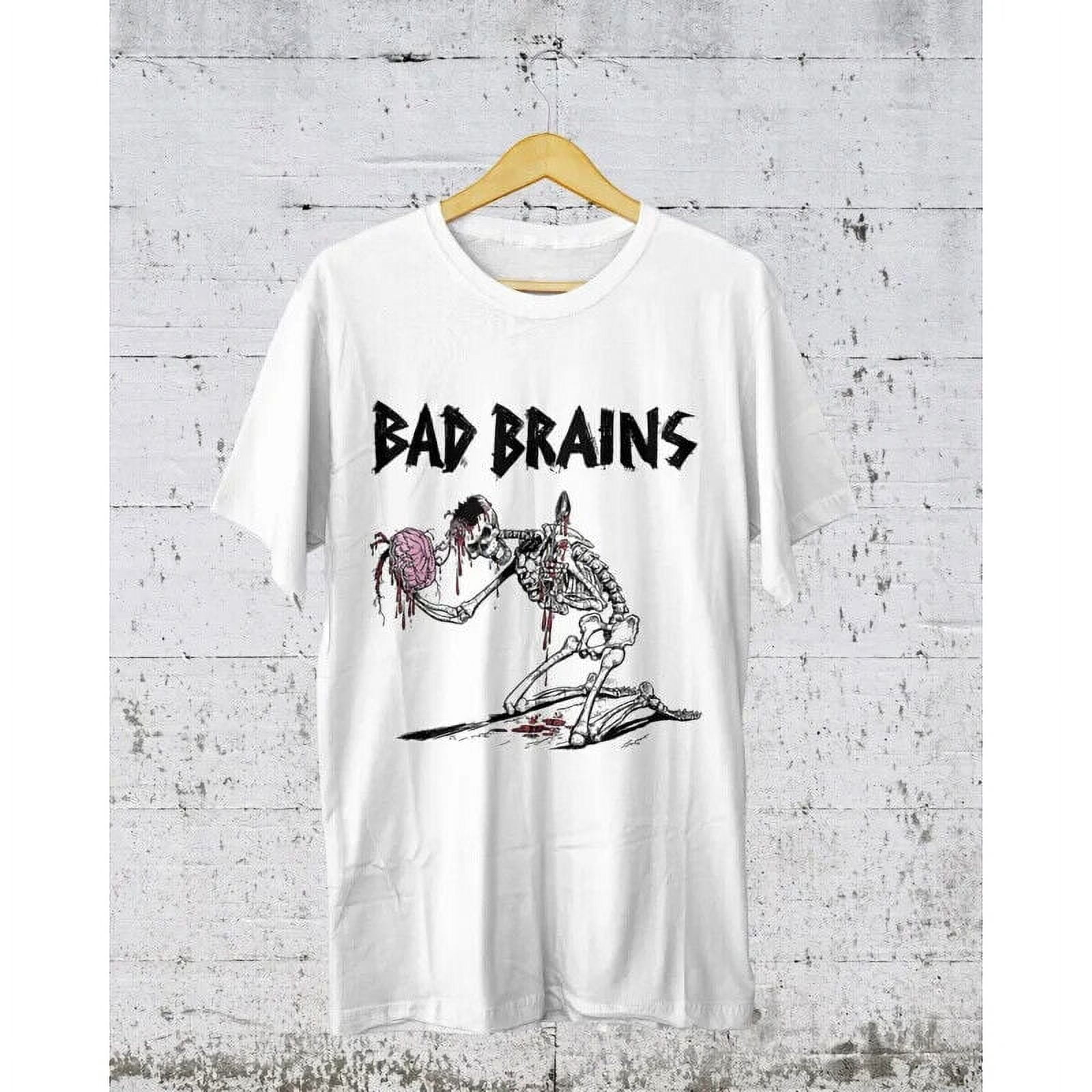bad brains Tシャツ Mサイズ Bad Brains Skeleton White T-Shirt All Sizes - Walmart.com