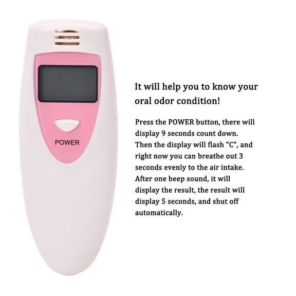Bad Breath Tester,Breath Oral Condition Tester Mouth Internal Odor Tools Mouth Internal Odor Condition Tester Mouth Oral Condition Tester Bad Breath Tester Siuke Portable Multicolor