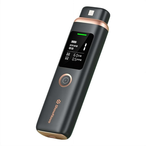 Bad Breath Tester, Smart Portable Breath Analyzer, Contactless Bad Breath Checker with USB Charging, Bad Breath Level Display & Gas Concentration Measurement, Social Distance