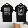 Bad Bunny 2024 Concert T shirt Most Wanted Tour 2024 Bad Bunny Shirt