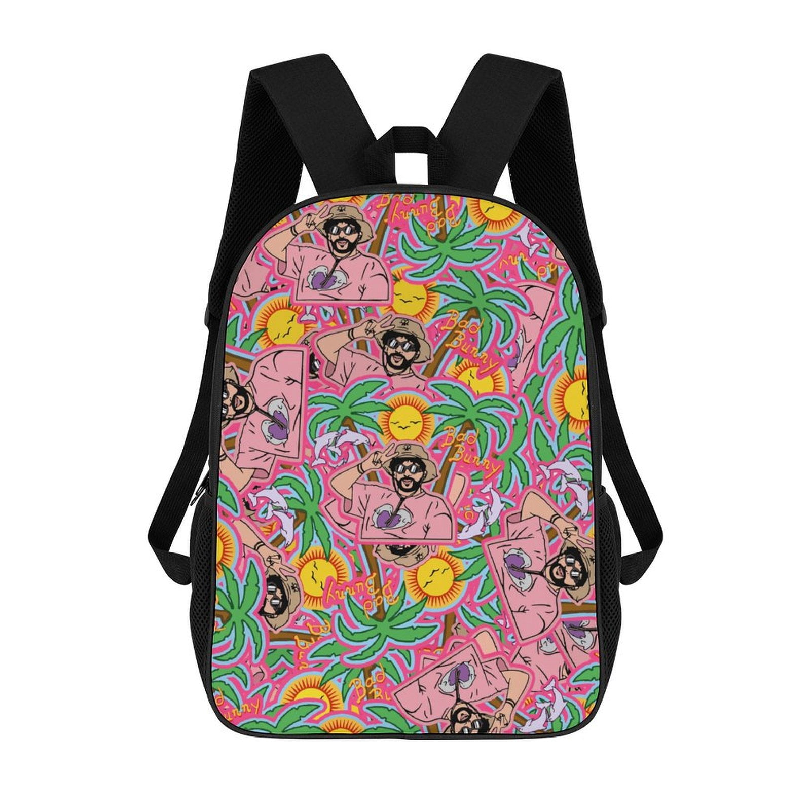 Bad Bunny Anime Backpack 17 Inch Travel Laptop Backpack 17inch ...