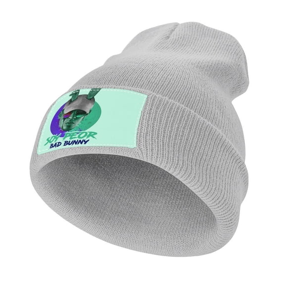 Bad Bunny Fashion Knitted Cap Unisex Outdoors Hip Hop Knit Caps Comfortable Warm Winter Hats