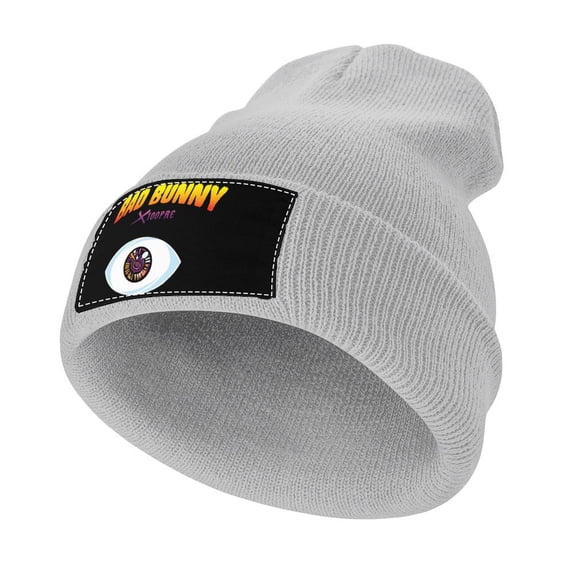 Bad Bunny Fashion Knitted Cap Unisex Outdoors Hip Hop Knit Caps Comfortable Warm Winter Hats