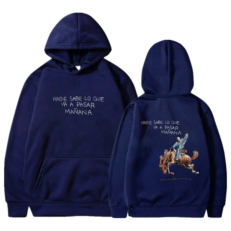Bad Bunny Nadie Sabe Lo Que Va a Pasar Manana Merch Hoodie 2023 New Album Walmart