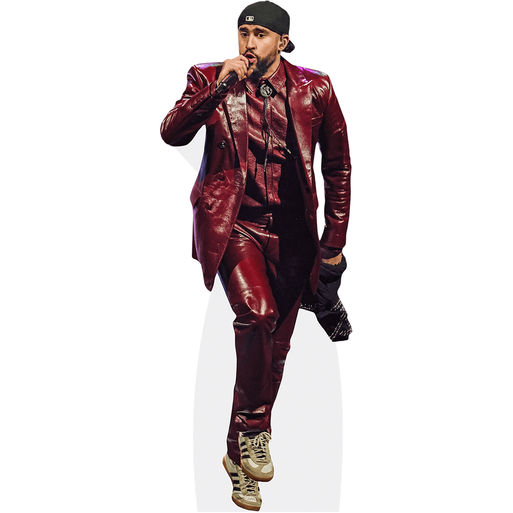 Bad Bunny (Singing) Life Size Cutout. Standee. - Walmart.com