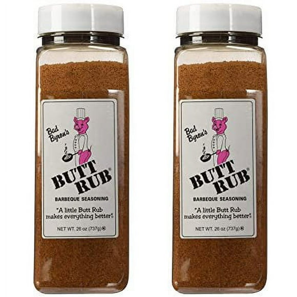 Bad Byron s Butt Rub Barbecue Seasoning - 26 oz (Pack of 2)