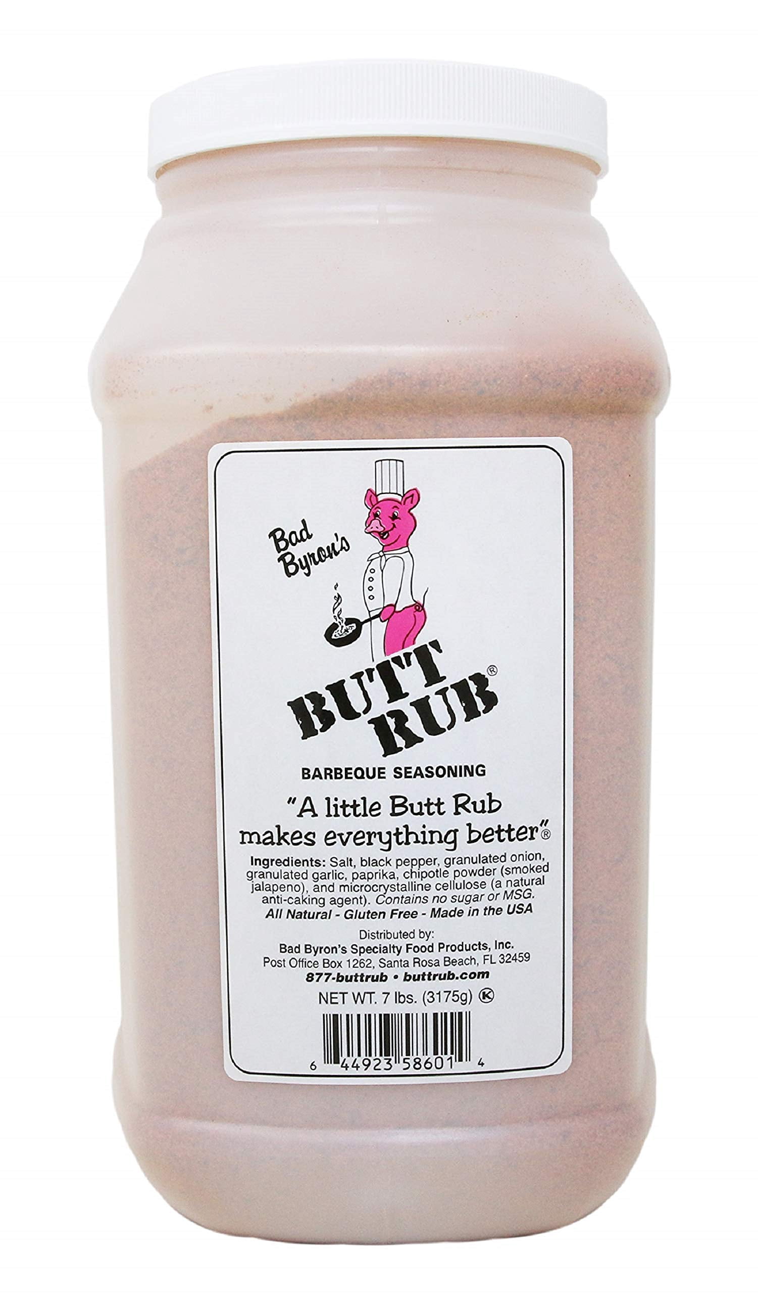 Bad Byron's, Butt Rub MMF7 Barbecue Seasoning 112 Ounce - Walmart.com