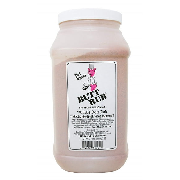 Bad Byron's, Butt SCH4Rub Barbecue Seasoning 112 Ounce