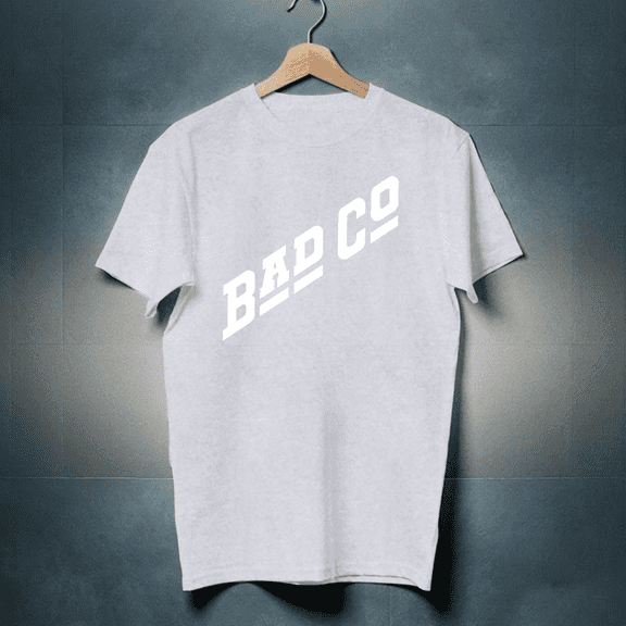 Bad CO Bad Company Black T-Shirt Size S - 5XL