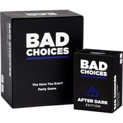BAD CHOICES Set - Base Game + After Dark Expansion - The Have You Ever? Party Game