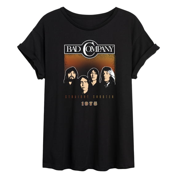 Bad Company - Band - Juniors Oversized Graphic T-Shirt