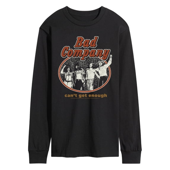 Bad Company - Can't Get Enough - Men's Long Sleeve Graphic T-Shirt