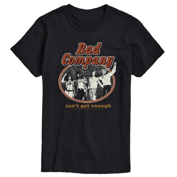 Bad Company - Can't Get Enough - Men's Short Sleeve Graphic T-Shirt