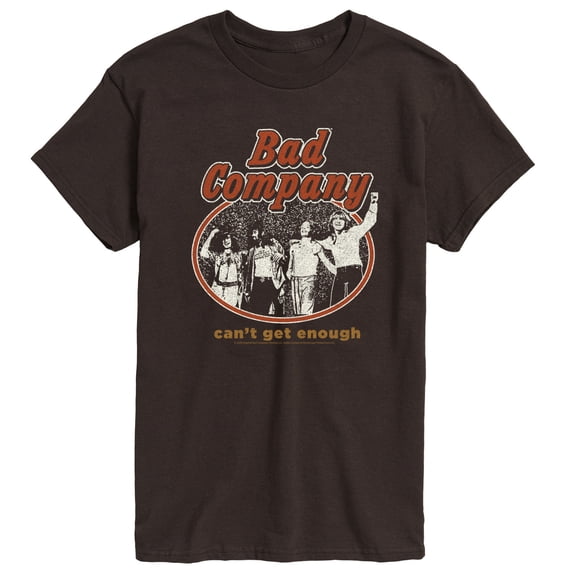 Bad Company - Can't Get Enough - Men's Short Sleeve Graphic T-Shirt