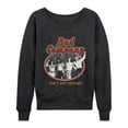 thumbnail image 1 of Bad Company - Can't Get Enough Women's Lightweight French Terry Wide Neck Long Sleeve Graphic Shirt, 1 of 4