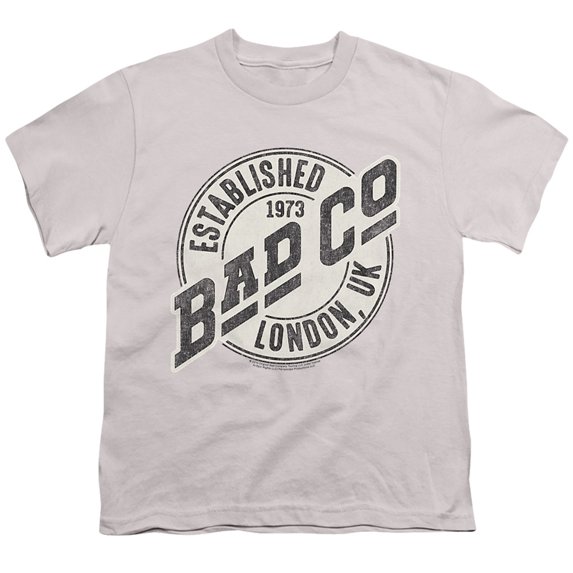 Bad Company Established S/S Youth 18/1 T-Shirt Silver