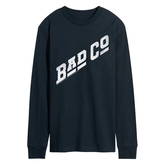Bad Company - Logo Dark - Men's Long Sleeve Graphic T-Shirt
