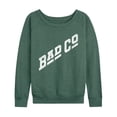 thumbnail image 1 of Bad Company - Logo Dark - Women's French Terry Long Sleeve Pullover, 1 of 4