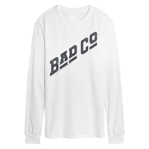 Bad Company - Logo Light - Men's Long Sleeve Graphic T-Shirt